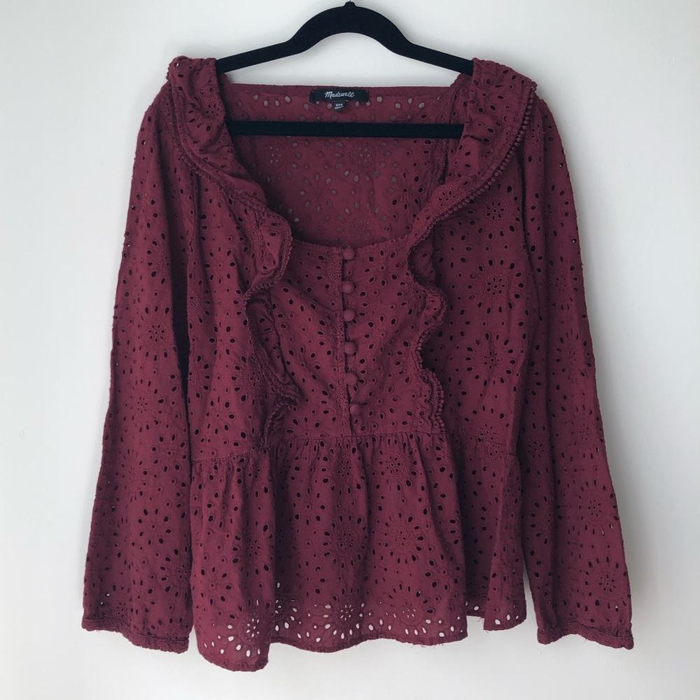 Madewell Eyelet Top